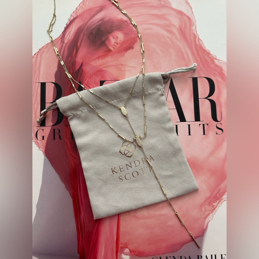 Kendra Scott Gold Adelia Y Necklace